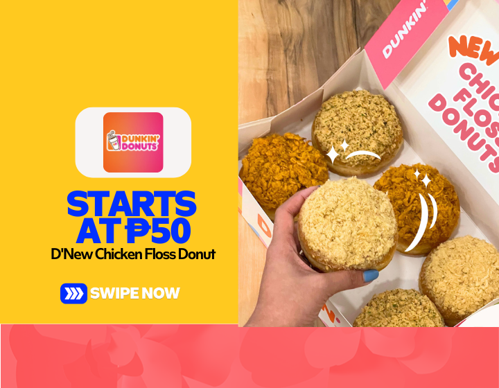 D'New Chicken Floss Donut Starting At P50