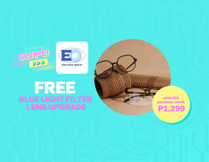 FREE Lens Upgrade with min. CEG purchase at P1,299