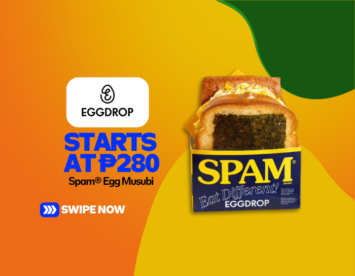 Spam® Egg Musubi Starting At P280