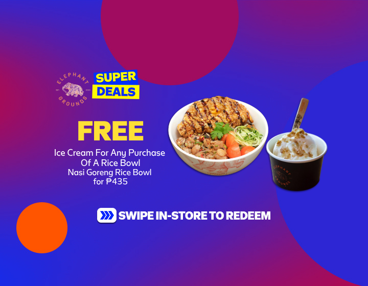 Free Ice Cream For Any Purchase Of A Rice Bowl