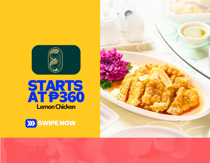 Lemon Chicken Starting At P360
