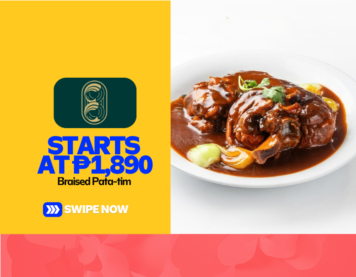 Braised Pata-tim Starting At P1,890