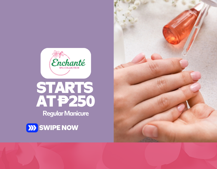 Regular Manicure Starting At P250