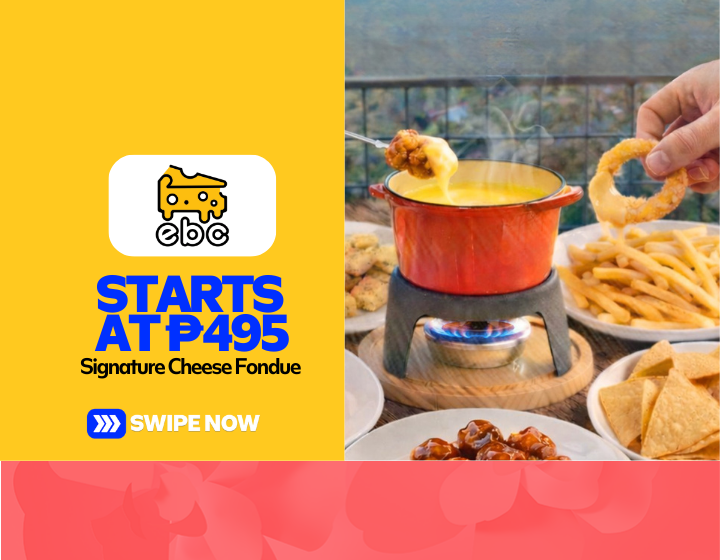 Signature Cheese Fondue Starting At P495