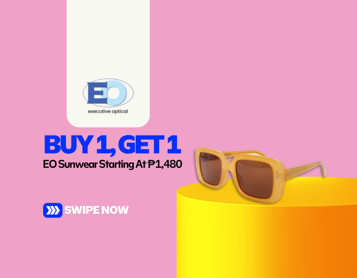 Buy 1, Get 1 On EO Sunwear Starting At P1,480
