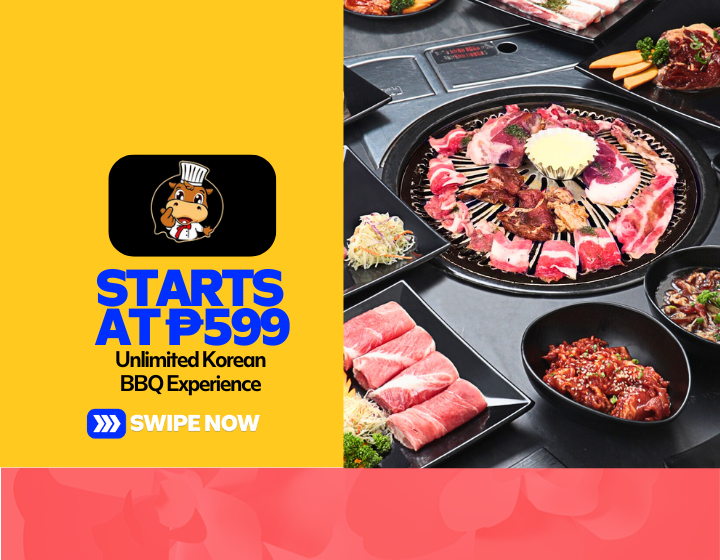 Unlimited Korean BBQ Experience Starting At P599