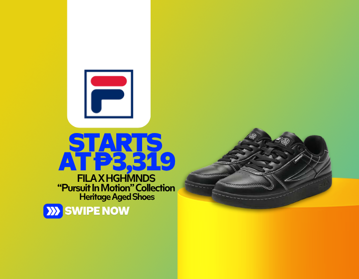 FILA X HGHMNDS “Pursuit In Motion” Collection Starting At P3,319