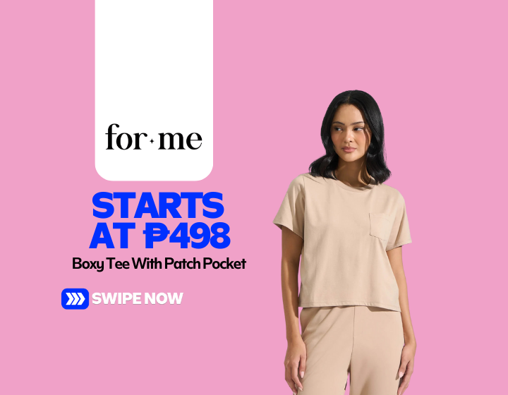 Boxy Tee With Patch Pocket Starting At P498