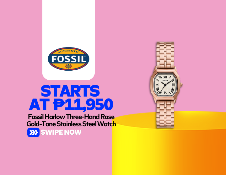 Fossil Harlow Three-Hand Rose Gold-Tone Stainless Steel Watch Starting At P11,950