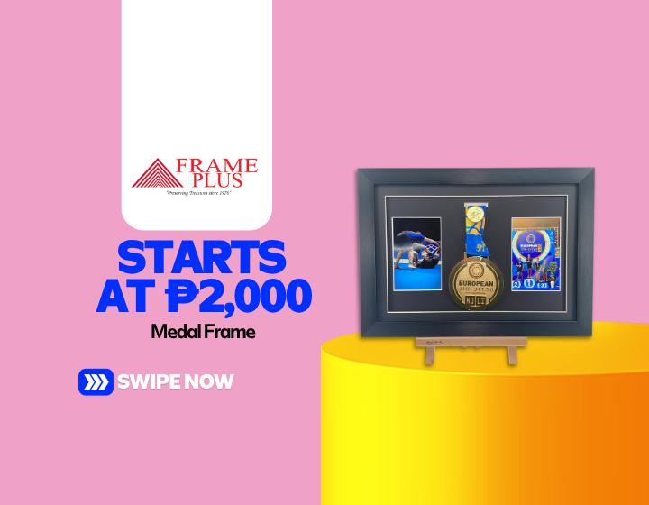 Medal Frame Starting At P2,000