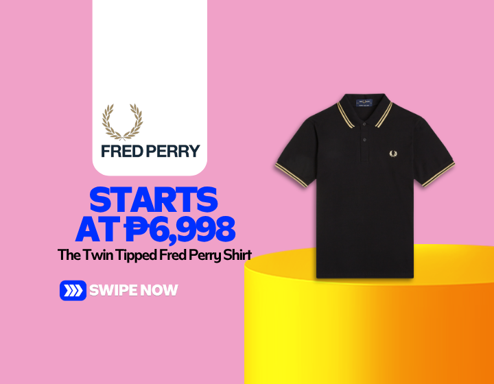 The Twin Tipped Fred Perry Shirt Starting At P6,998