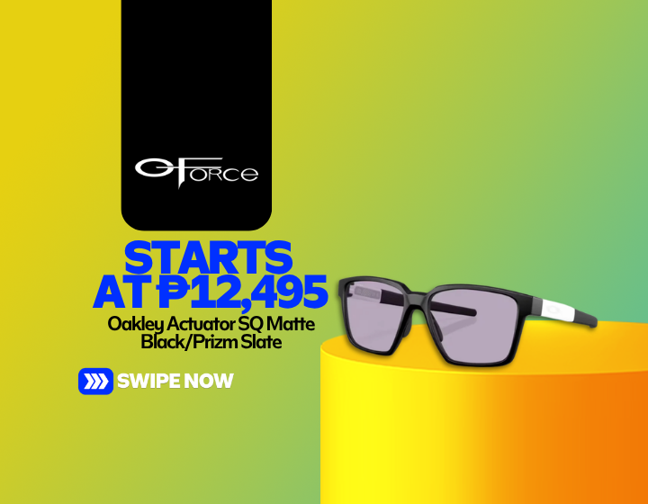 Oakley Actuator SQ Matte Black/Prizm Slate Starting At P12,495