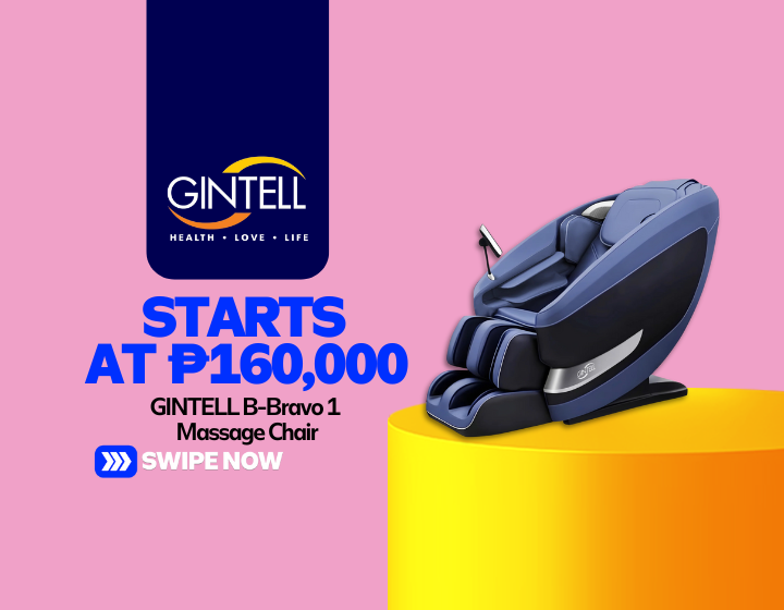 GINTELL B-Bravo 1 Massage Chair Starting At P160,000