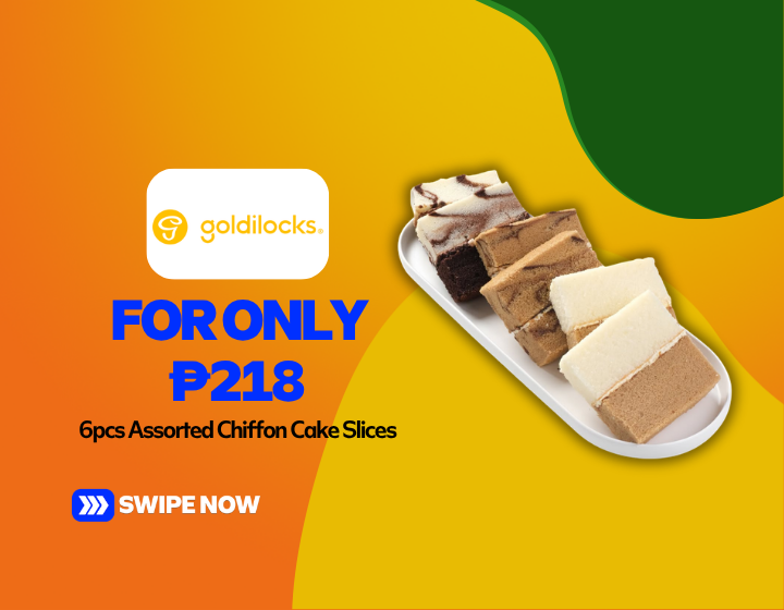 6pcs Assorted Chiffon Cake Slices For Only ₱218 