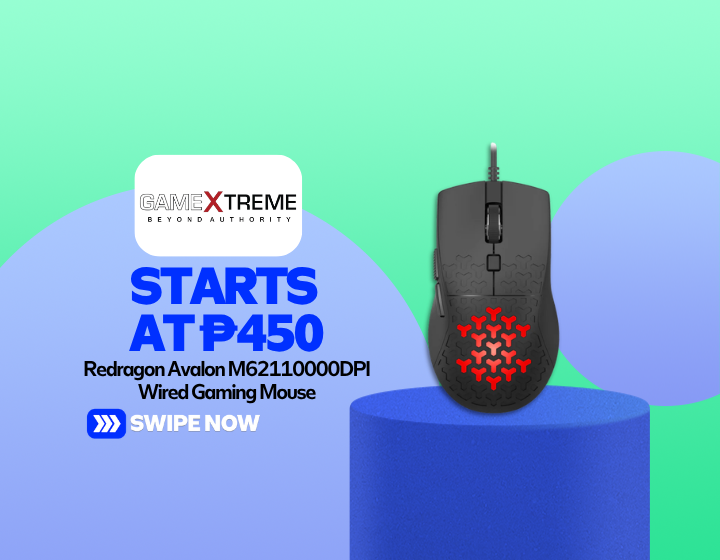 Redragon Avalon M62110000DPI Wired Gaming Mouse Starting At P450