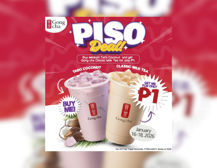 Milk Tea Piso Deal