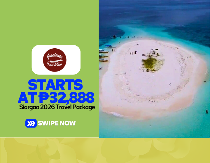 Siargao 2026 Travel Package Starting At P32,888