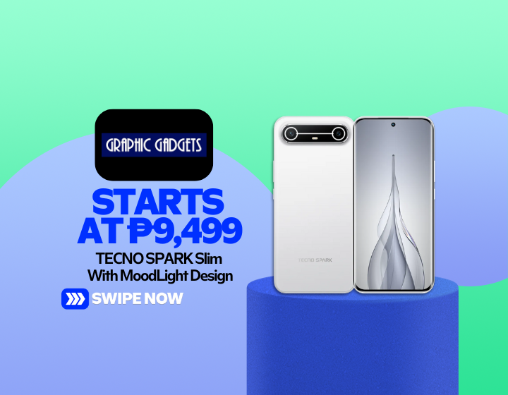 TECNO SPARK Slim With MoodLight Design Starting At P9,499