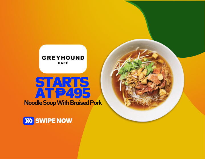 Noodle Soup With Braised Pork Starting At P495