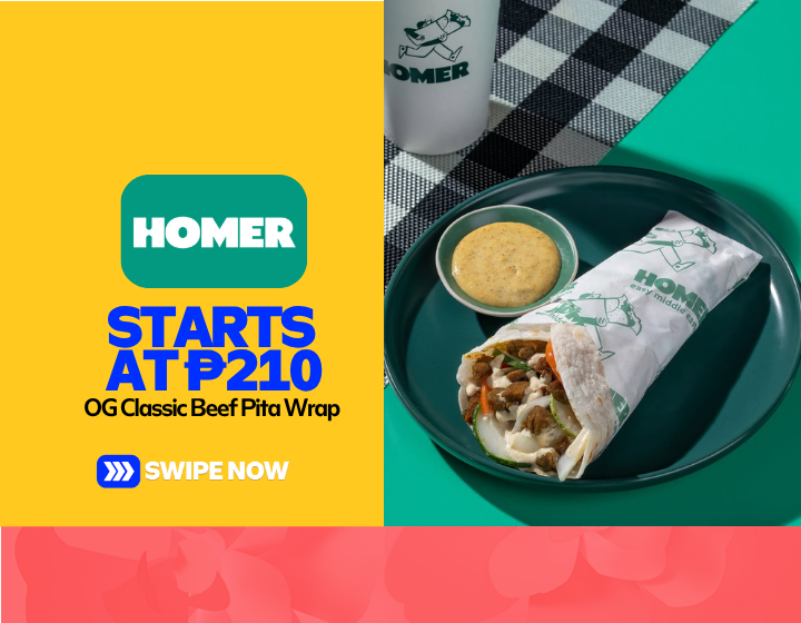 OG Classic Beef Pita Wrap Starting At P210