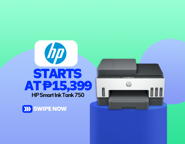 HP Smart Ink Tank 750 Starting At P15,399