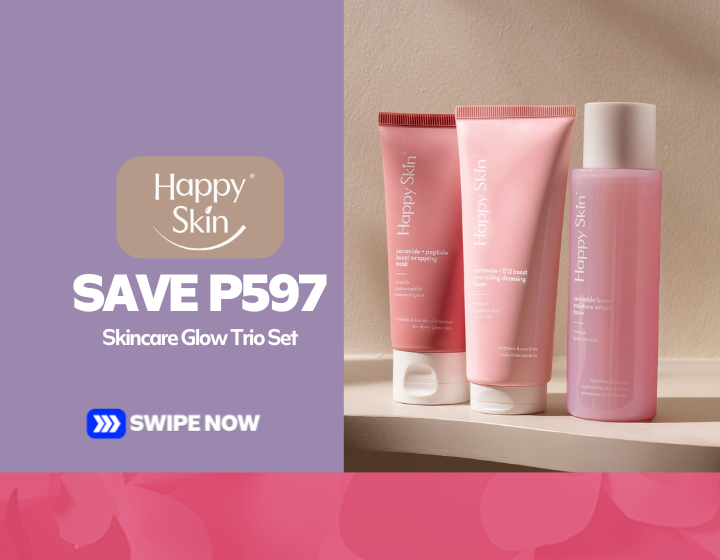 Save 597 on Skincare Glow Trio Set