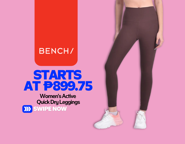 Women's Active Quick Dry Leggings Starting At P899.75