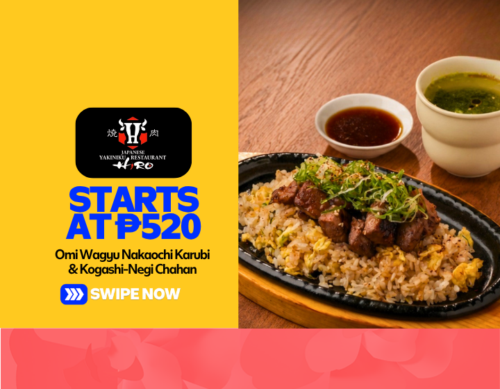 Omi Wagyu Nakaochi Karubi & Kogashi-Negi Chahan Starting At P520