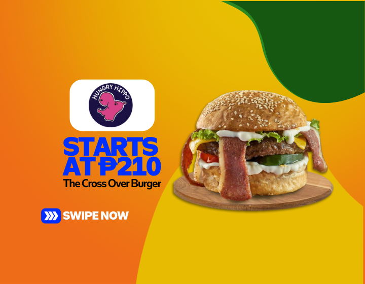 The Cross Over Burger Starting At P210