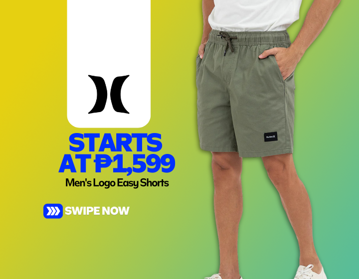 Men's Logo Easy Shorts Starting At P1,599