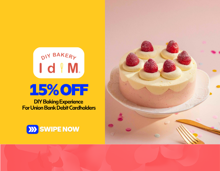 15% Off On DIY Baking Experience For Union Bank Debit Cardholders