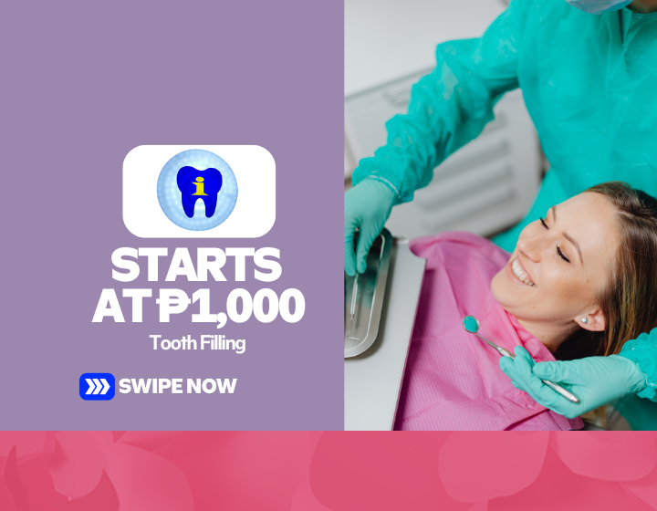 Tooth Filling Starting At P1,000