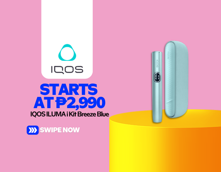 IQOS ILUMA i Kit Breeze Blue Starting At P2,990