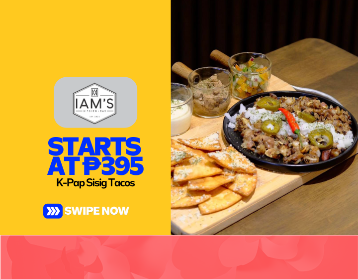 K-Pap Sisig Tacos Starting At P395