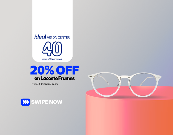 20% OFF on Lacoste Frames