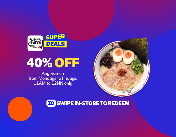 40% Off On Any Ramen