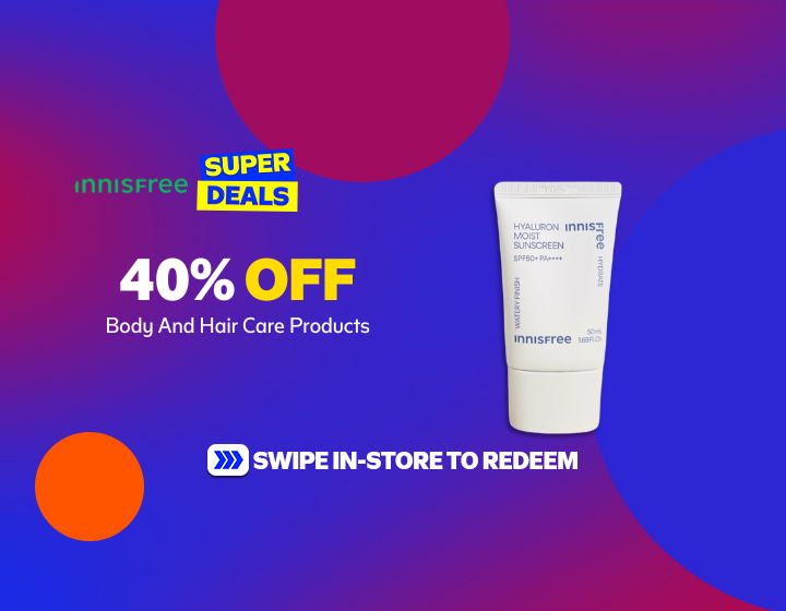 40% Off On Body And Hair Care Products
