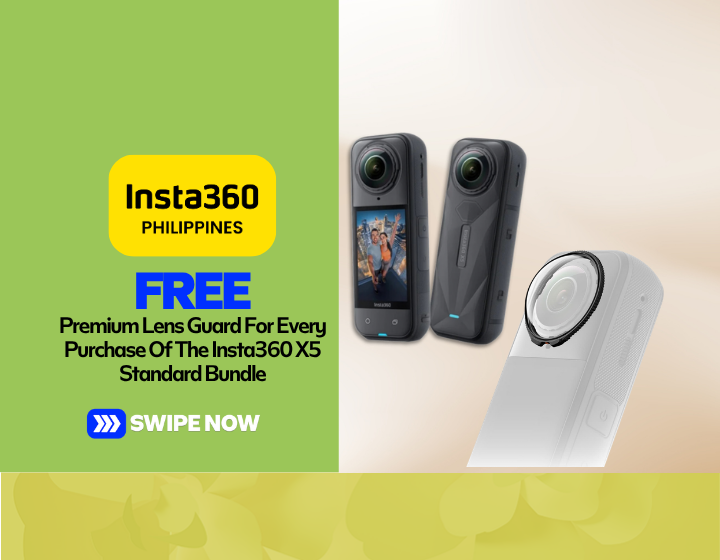 Free Premium Lens Guard For Every Purchase Of The Insta360 X5 Standard Bundle
