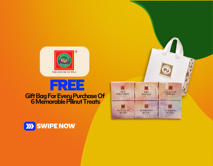 Free Gift Bag For Every Purchase Of 6 Memorable Pilinut Treats