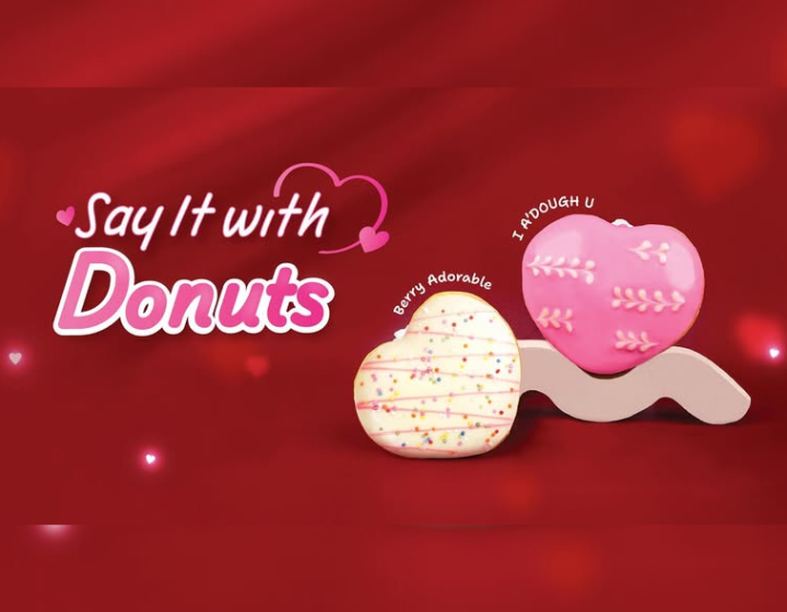 Limited-edition Valentine Donuts