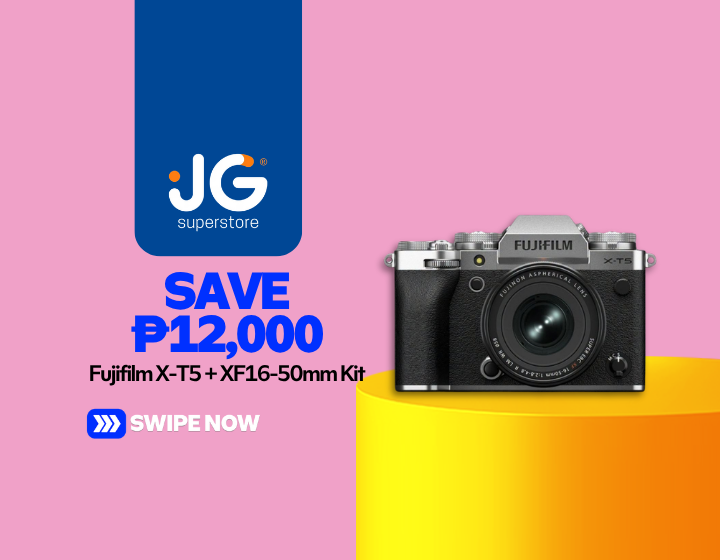 Less P12,000 On The Fujifilm X-T5 + XF16-50mm Kit