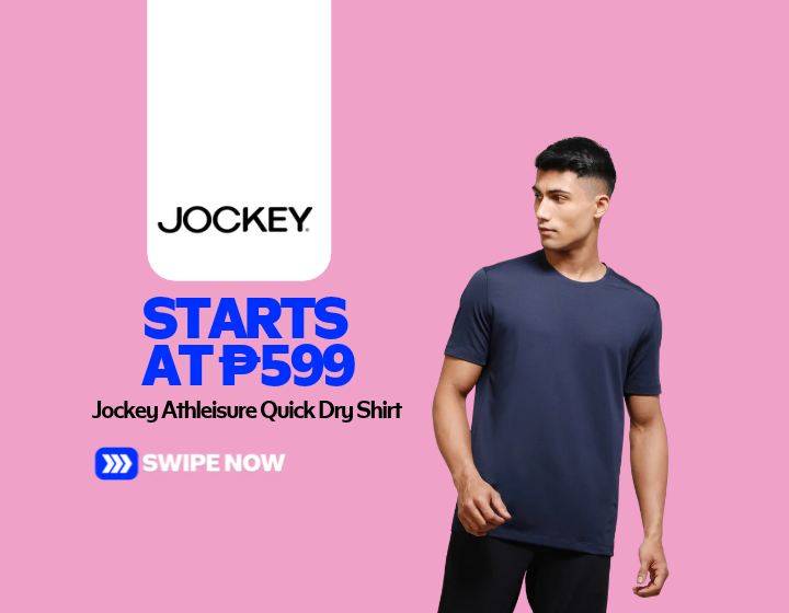 Jockey Athleisure Quick Dry Shirt Starting At P599