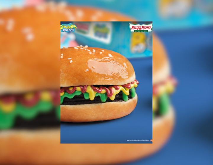 Krabby Patty Doughnut starts at  ₱80 per piece
