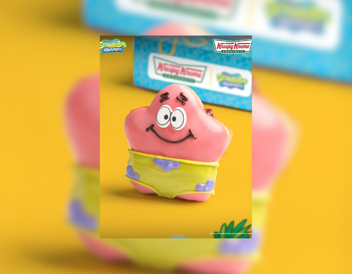 Patrick Star Doughnut starts at  ₱80 per piece