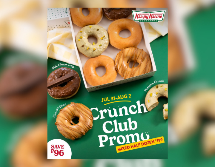 Crunch Club Promo Mixed Half Dozen for only P199