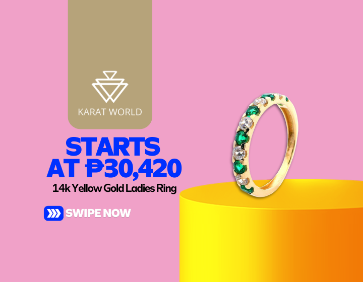 14k Yellow Gold Ladies Ring Starting At P30,420