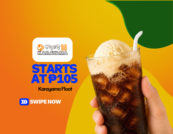 Karayama Float Starting At P105