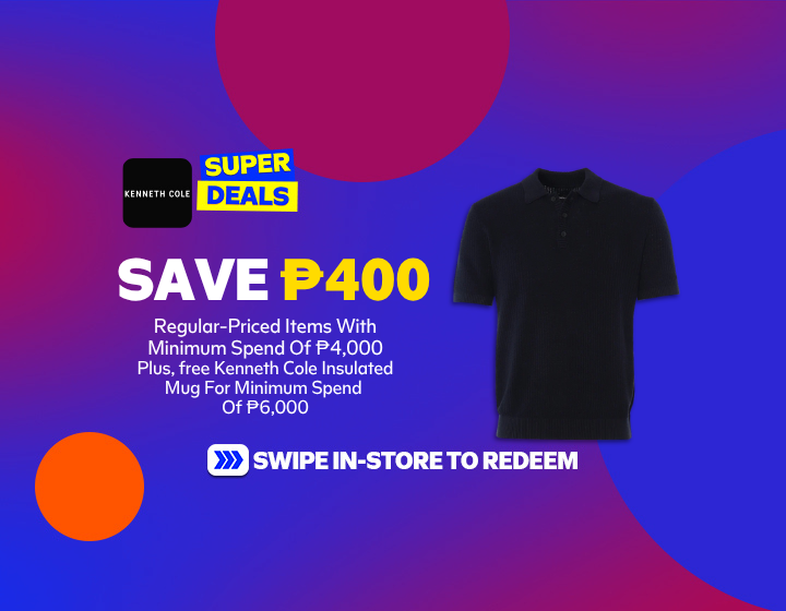 P400 Off On Regular-Priced Items With Minimum Spend Of P4,000