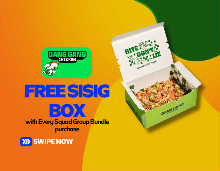FREE Sisig Box With Every Squad Group Bundle purchase