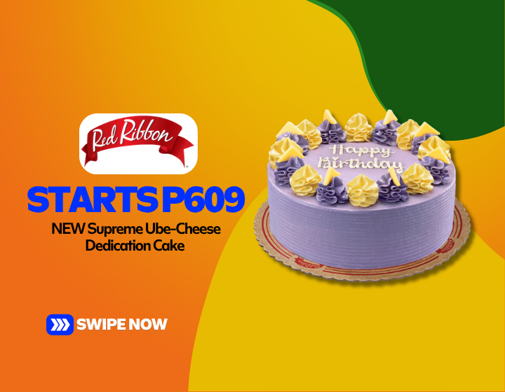 NEW Supreme Ube-Cheese Dedication Cake Starts P609